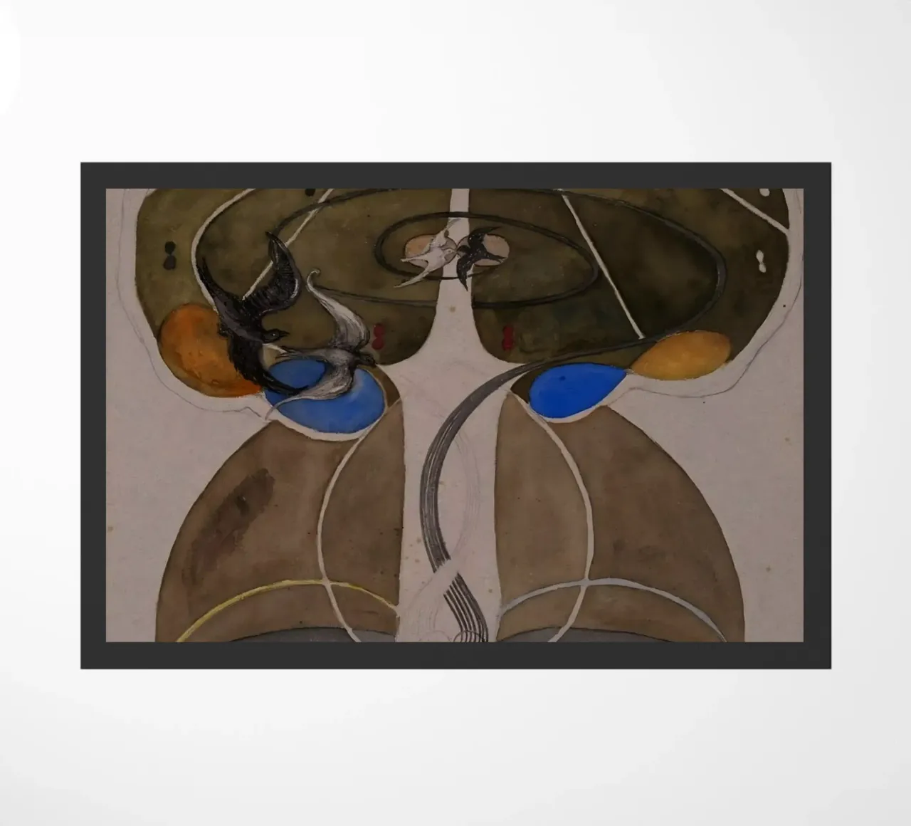 Hilma af Klint - L'albero della conoscenza n. 2 B zerbino da William Store