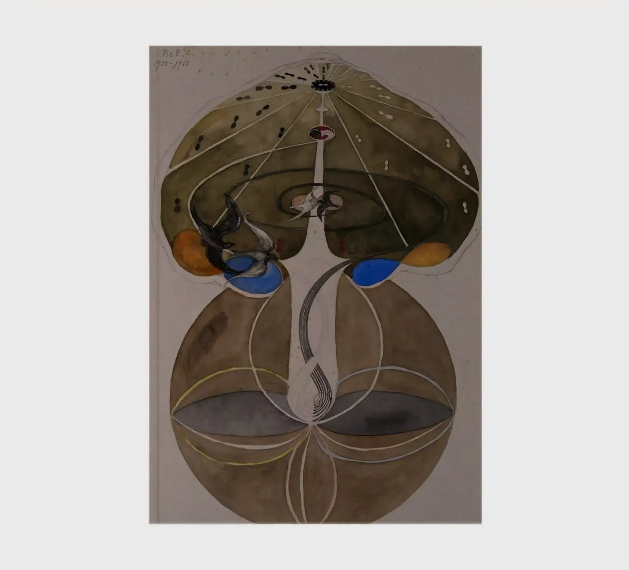 Hilma af Klint - The Tree Of Knowledge No . 2 B notebook by William Store