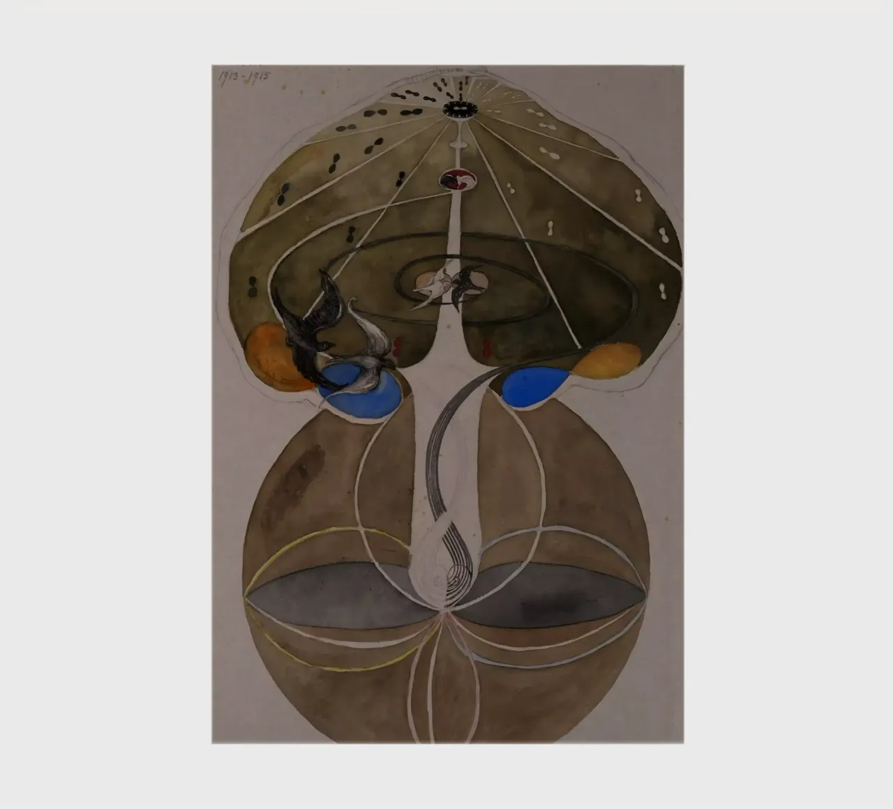 Hilma af Klint - The Tree Of Knowledge No . 2 B notebook by William Store