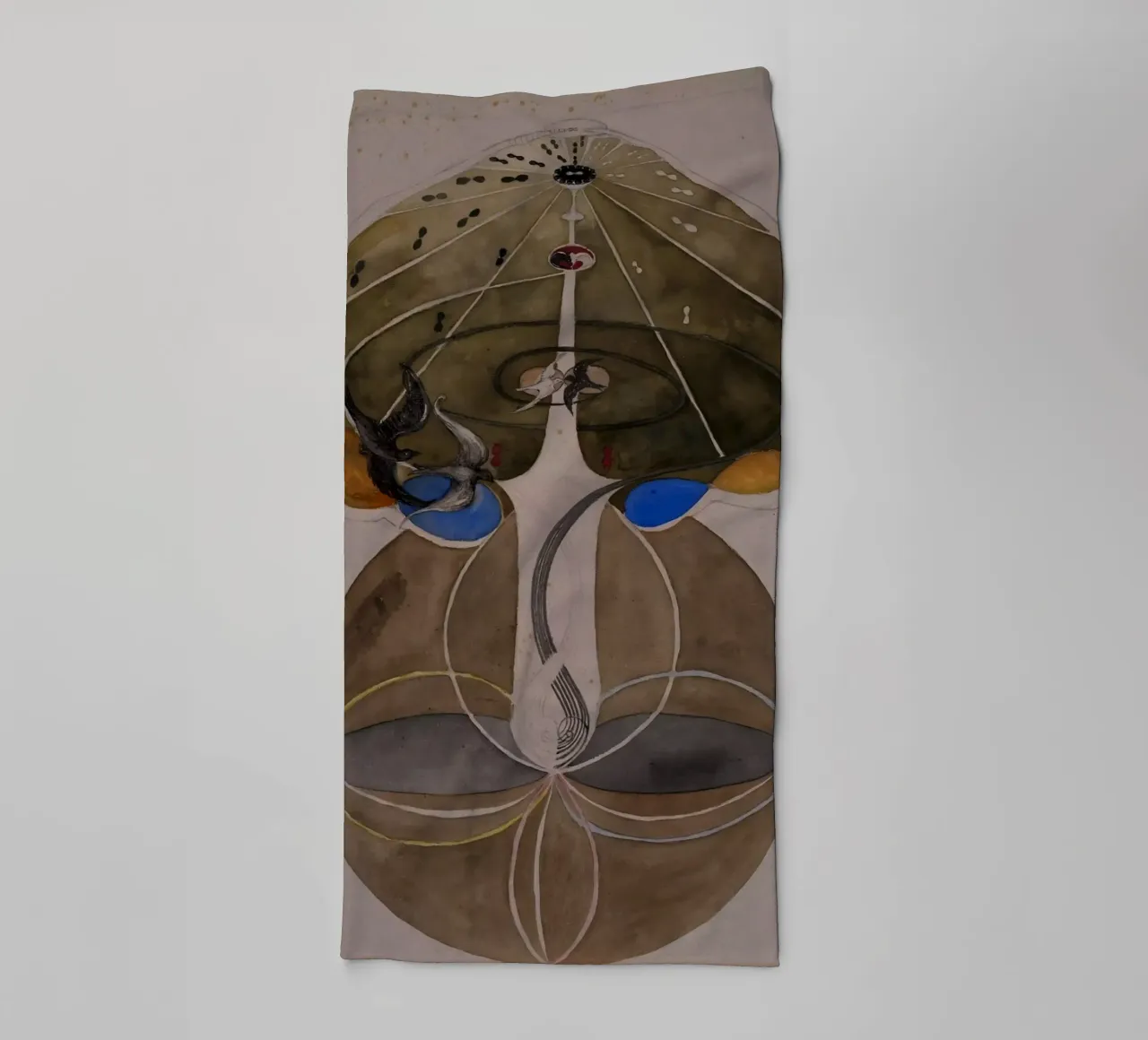 Hilma af Klint - The Tree Of Knowledge No . 2 B towel by William Store