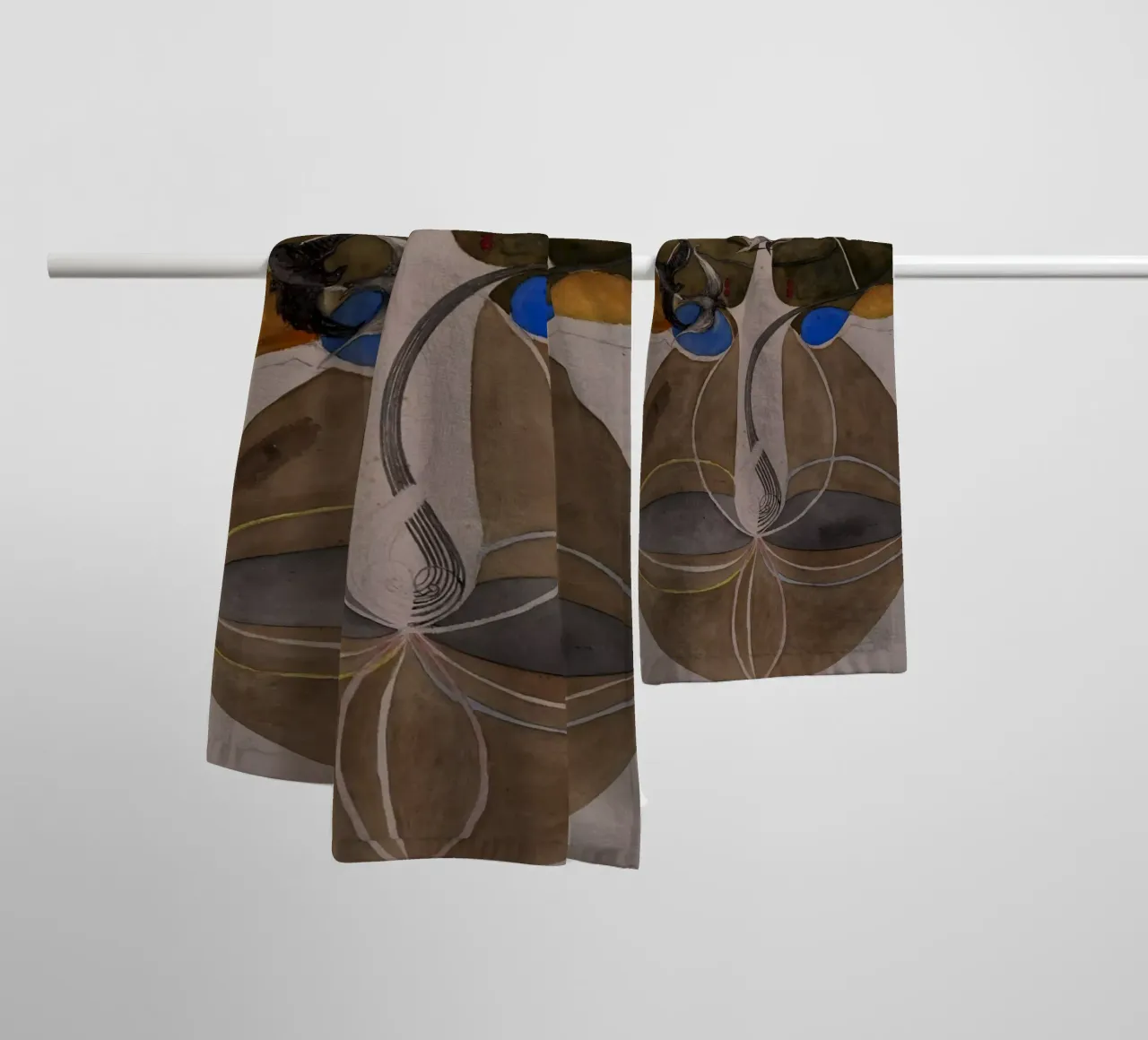 Hilma af Klint - The Tree Of Knowledge No . 2 B towel by William Store