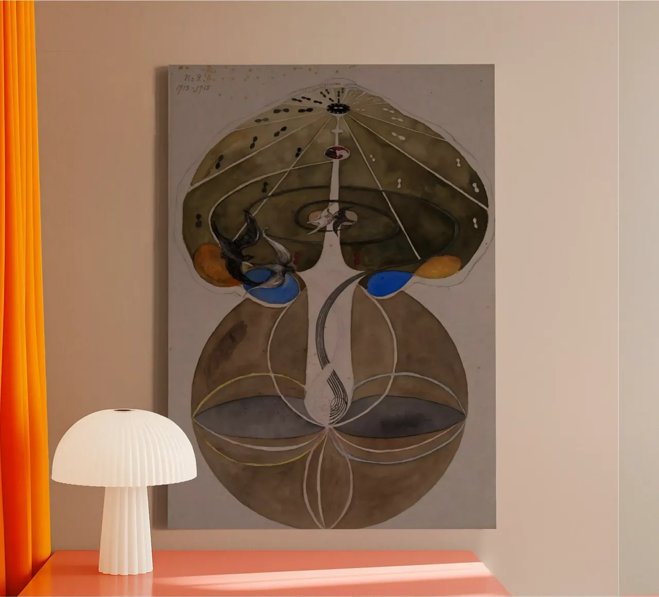 Hilma af Klint - The Tree Of Knowledge No . 2 B canvas by William Store