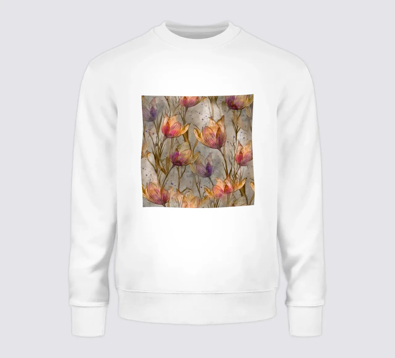 Fiori di tulipano felpa da Justyna Jaszke JBJart