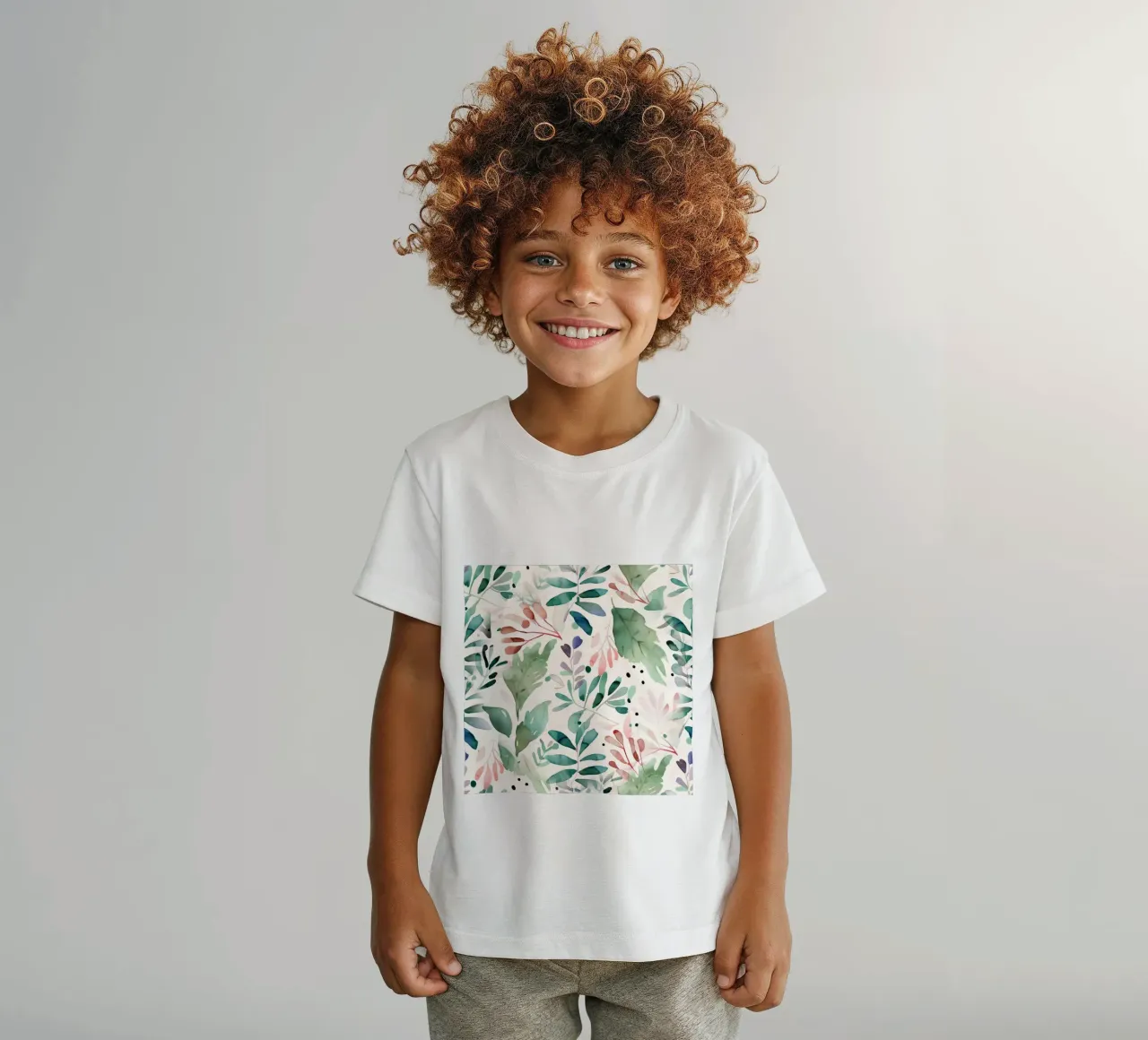 Weidepatroon kinder t-shirt van Justyna Jaszke JBJart