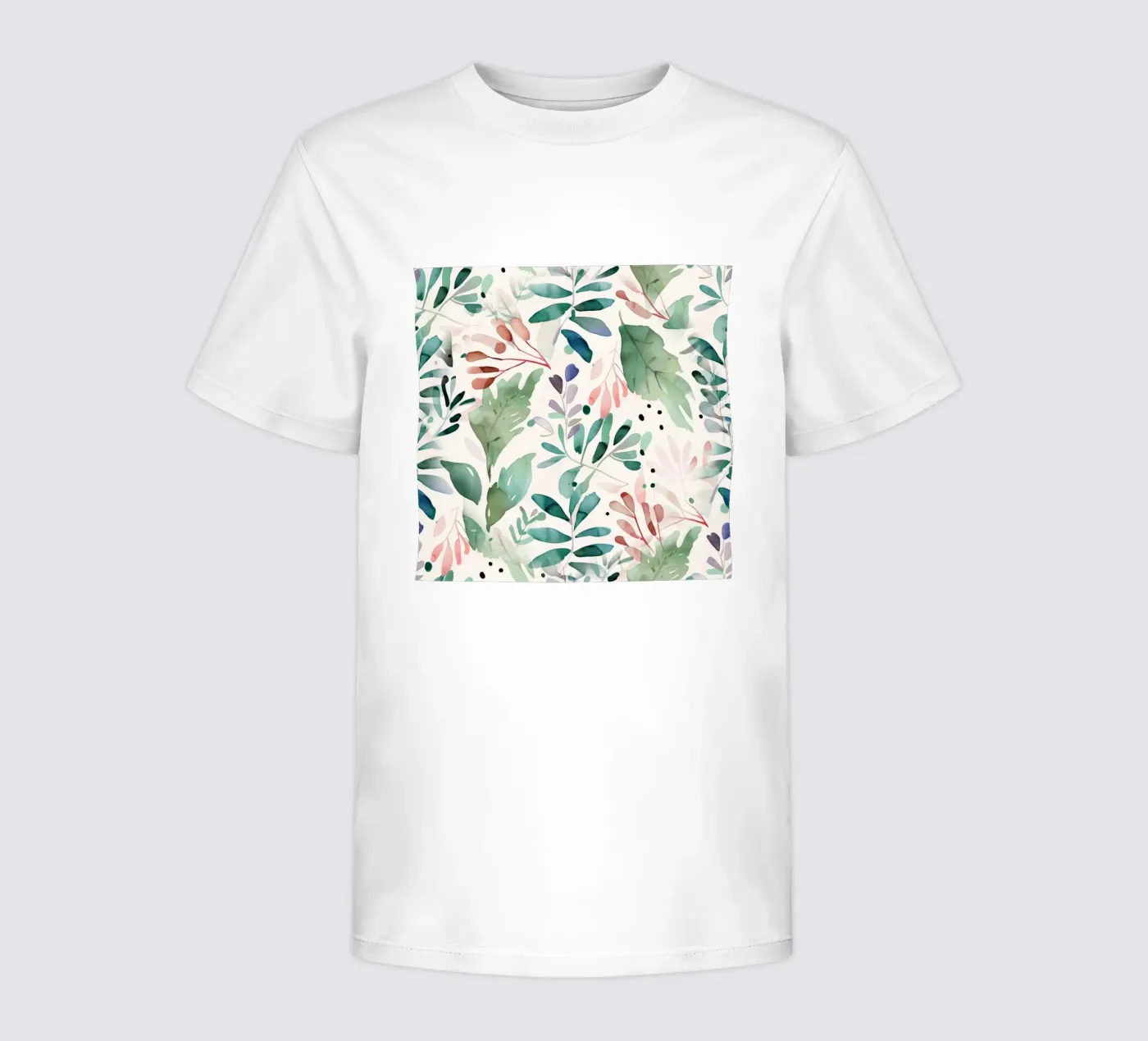 Meadow pattern t-shirt bambini da Justyna Jaszke JBJart