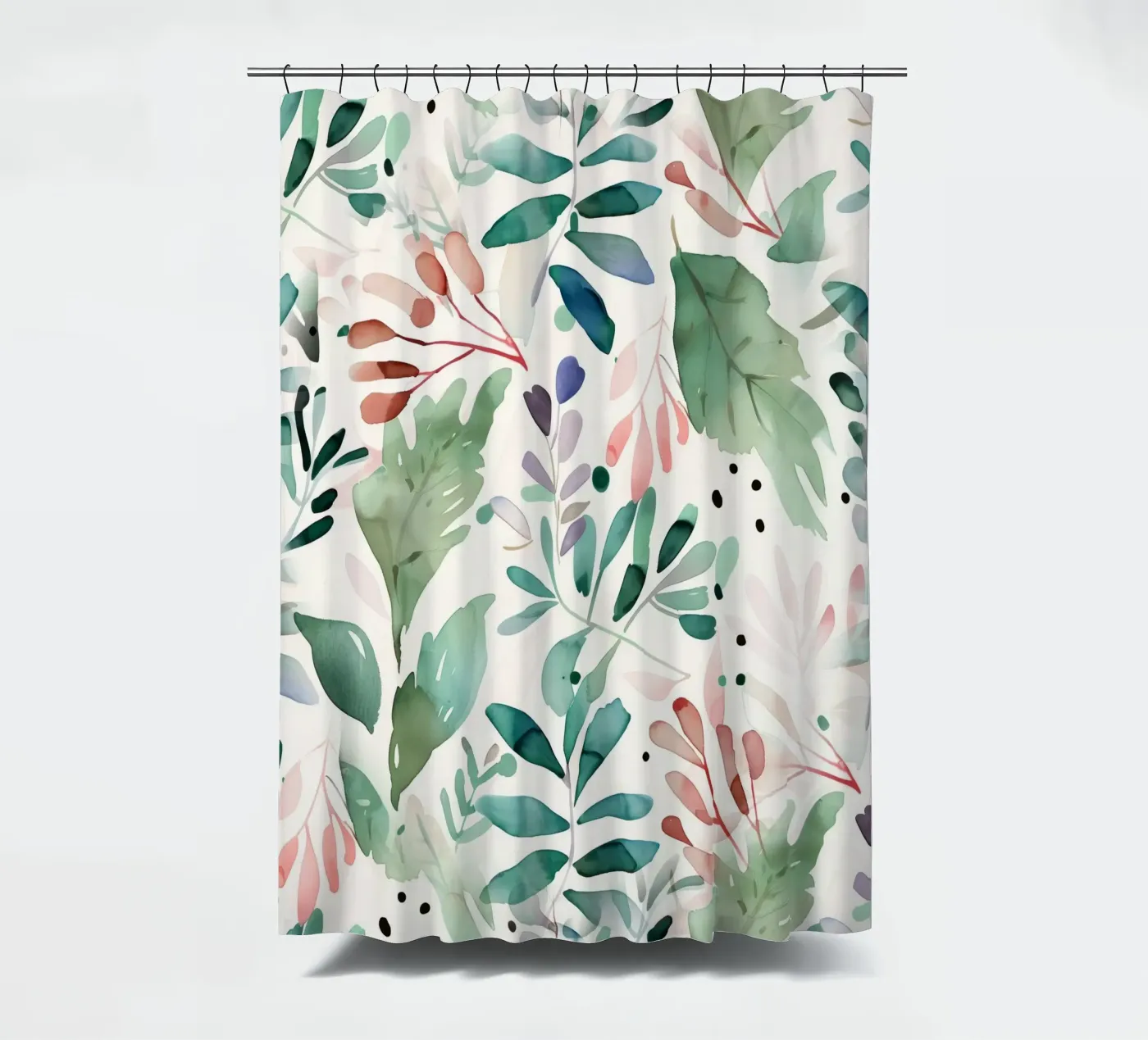 Meadow pattern Duschvorhang von Justyna Jaszke JBJart