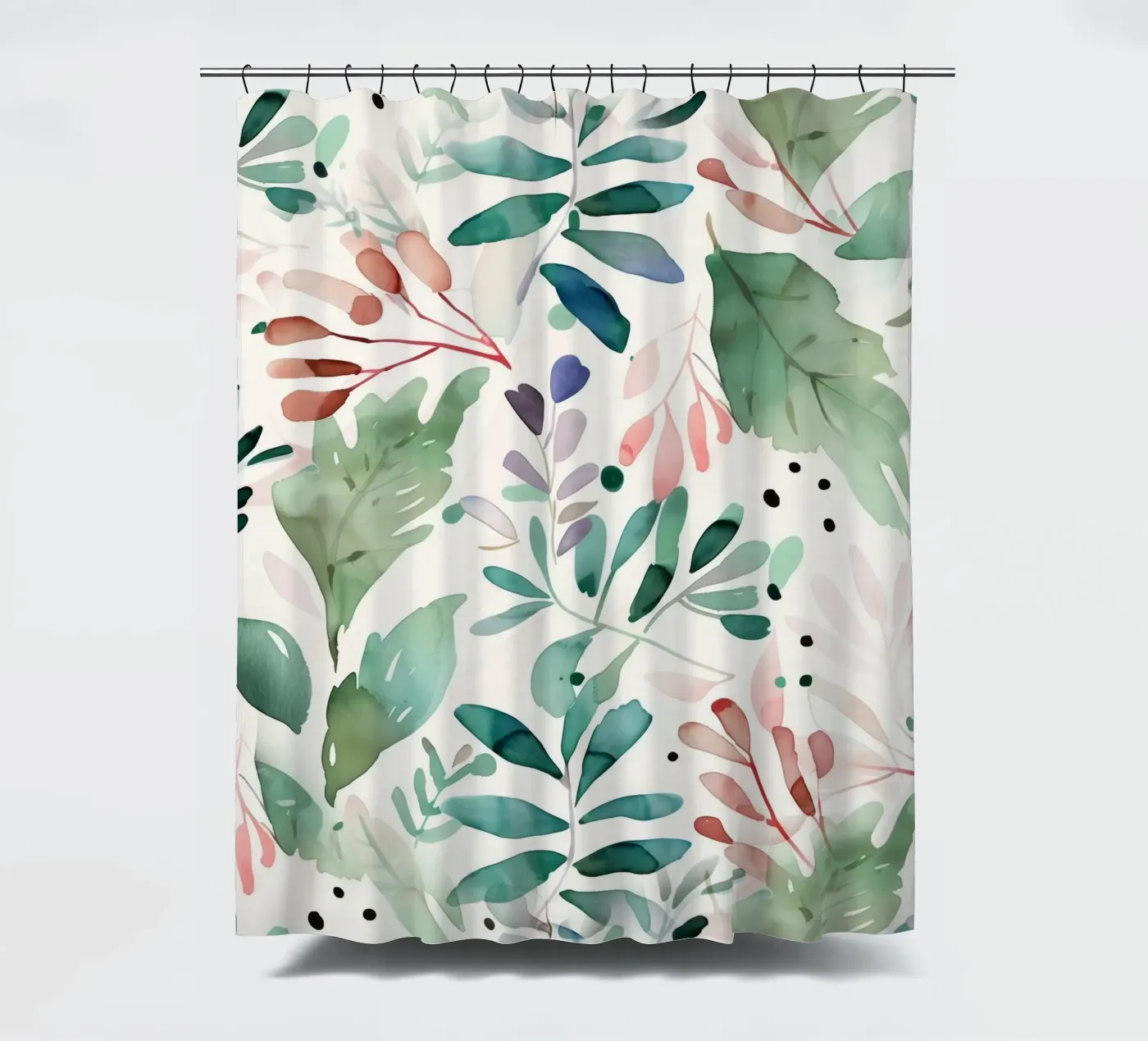 Meadow pattern Duschvorhang von Justyna Jaszke JBJart