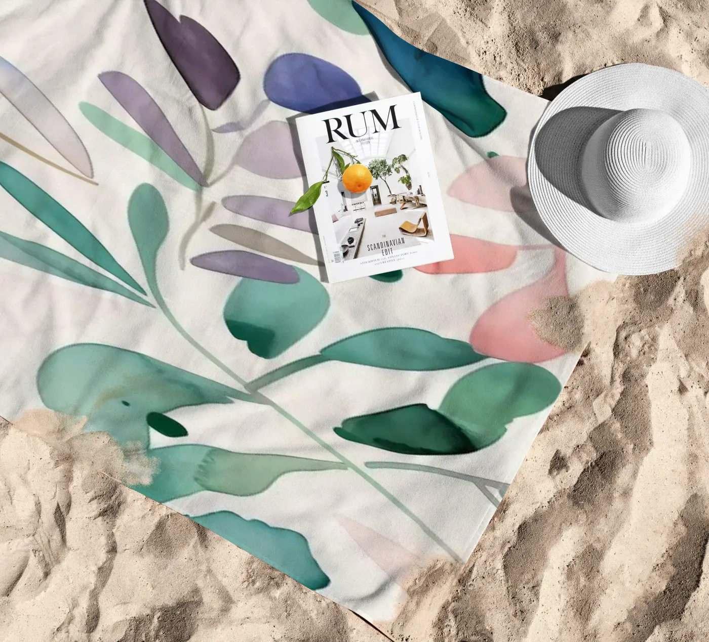 Meadow pattern telo mare da Justyna Jaszke JBJart