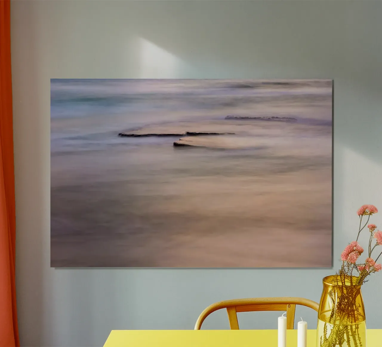 In riva al mare #10 poster con telaio in plastica da Tal Paz-Fridman