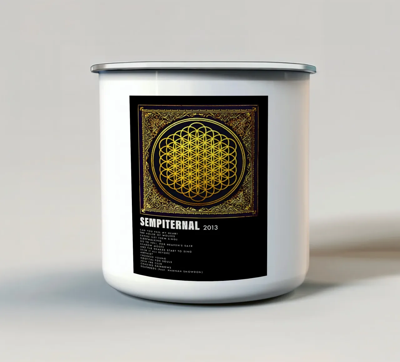 Sempiternal - BMTH Music Classic tazza in smalto da igoshartwrks