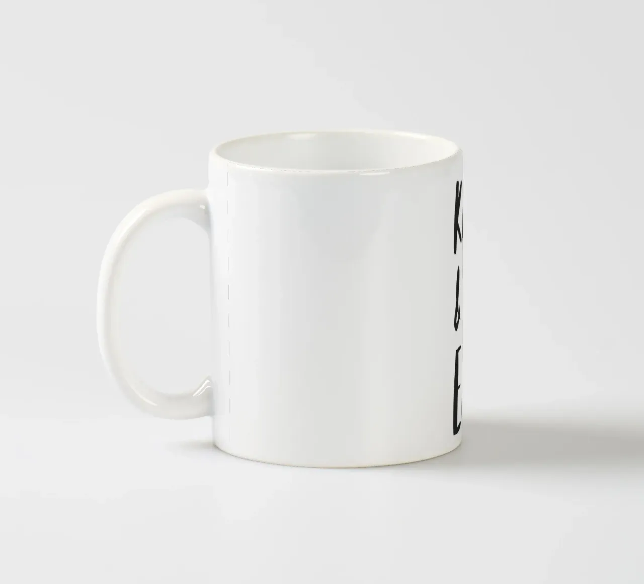 Klatsch & Tratsch Ecke tazza in ceramica da QuooodZ by MooodzArt
