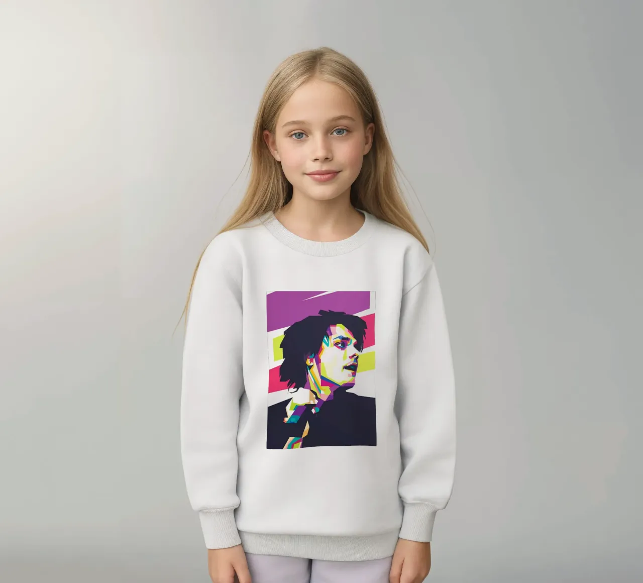 Gerard Way MCR - Classico a colori felpa bambino da igoshartwrks
