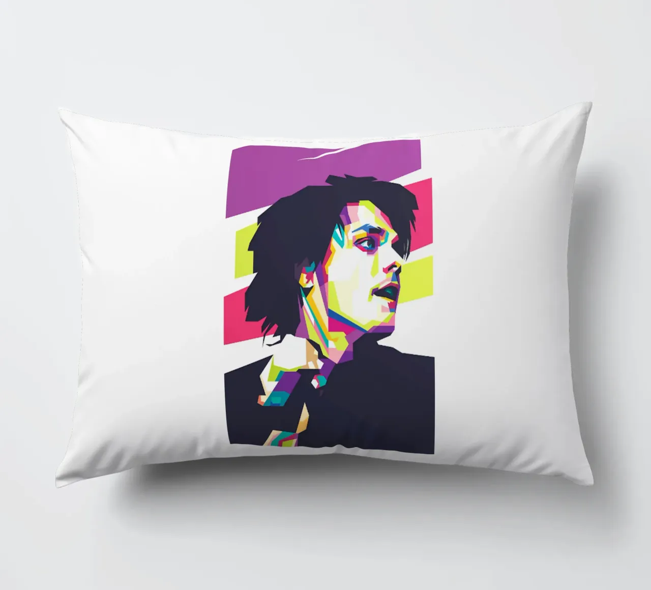 Gerard Way MCR - Classico a colori cuscino da igoshartwrks