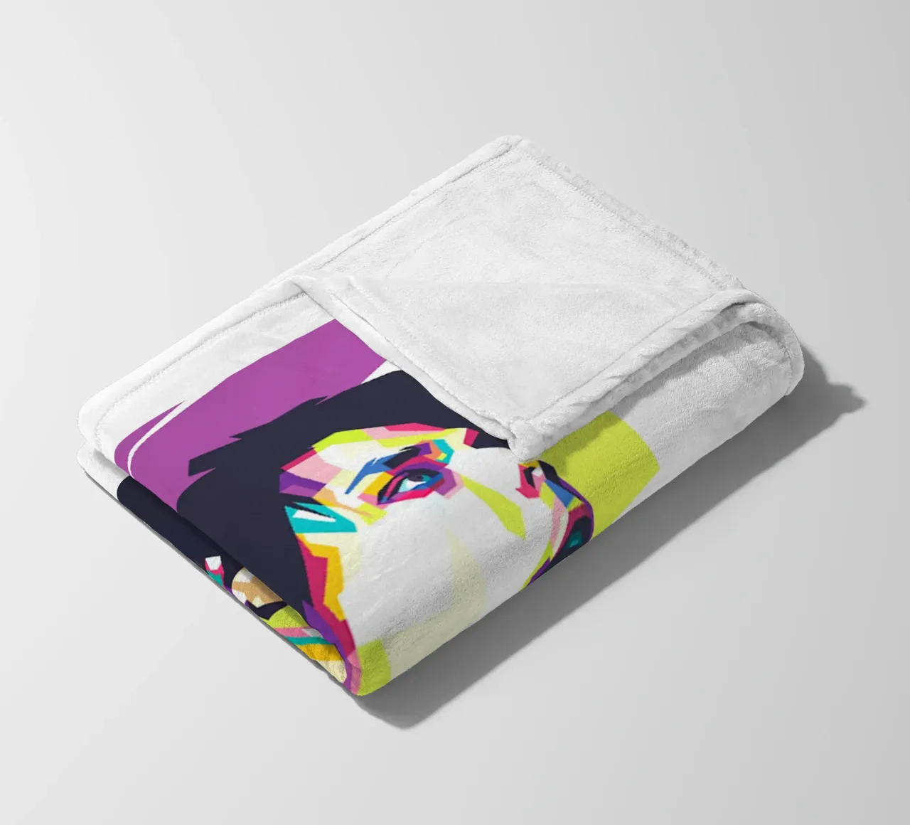 Gerard Way MCR - Classico a colori coperta in pile da igoshartwrks