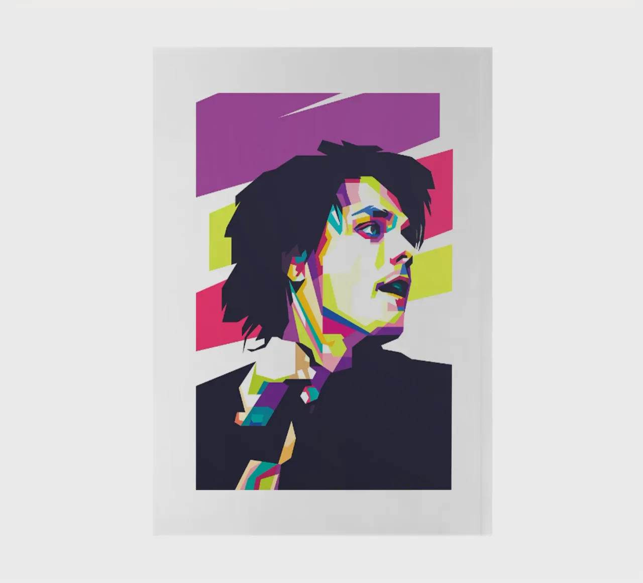 Gerard Way MCR - Classico a colori diario da igoshartwrks