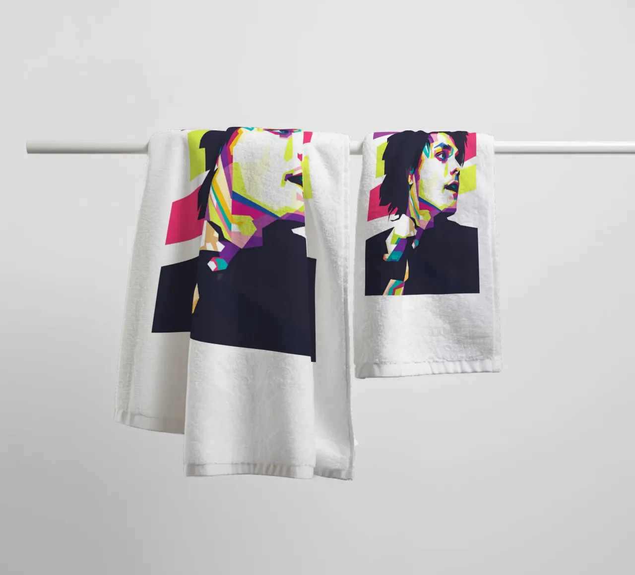 Gerard Way MCR - Classico a colori asciugamano da bagno da igoshartwrks