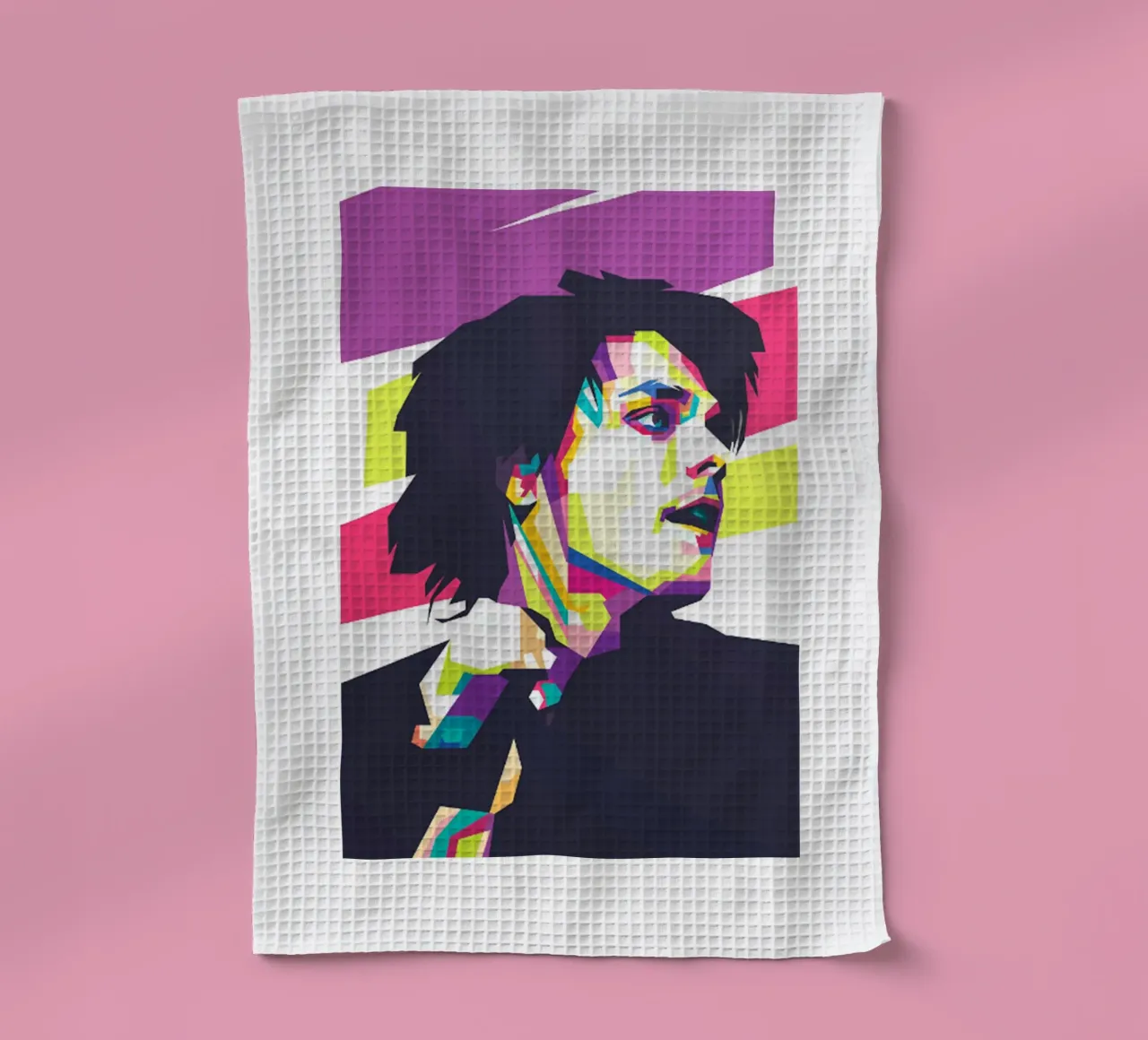 Gerard Way MCR - Classico a colori canovaccio da cucina da igoshartwrks