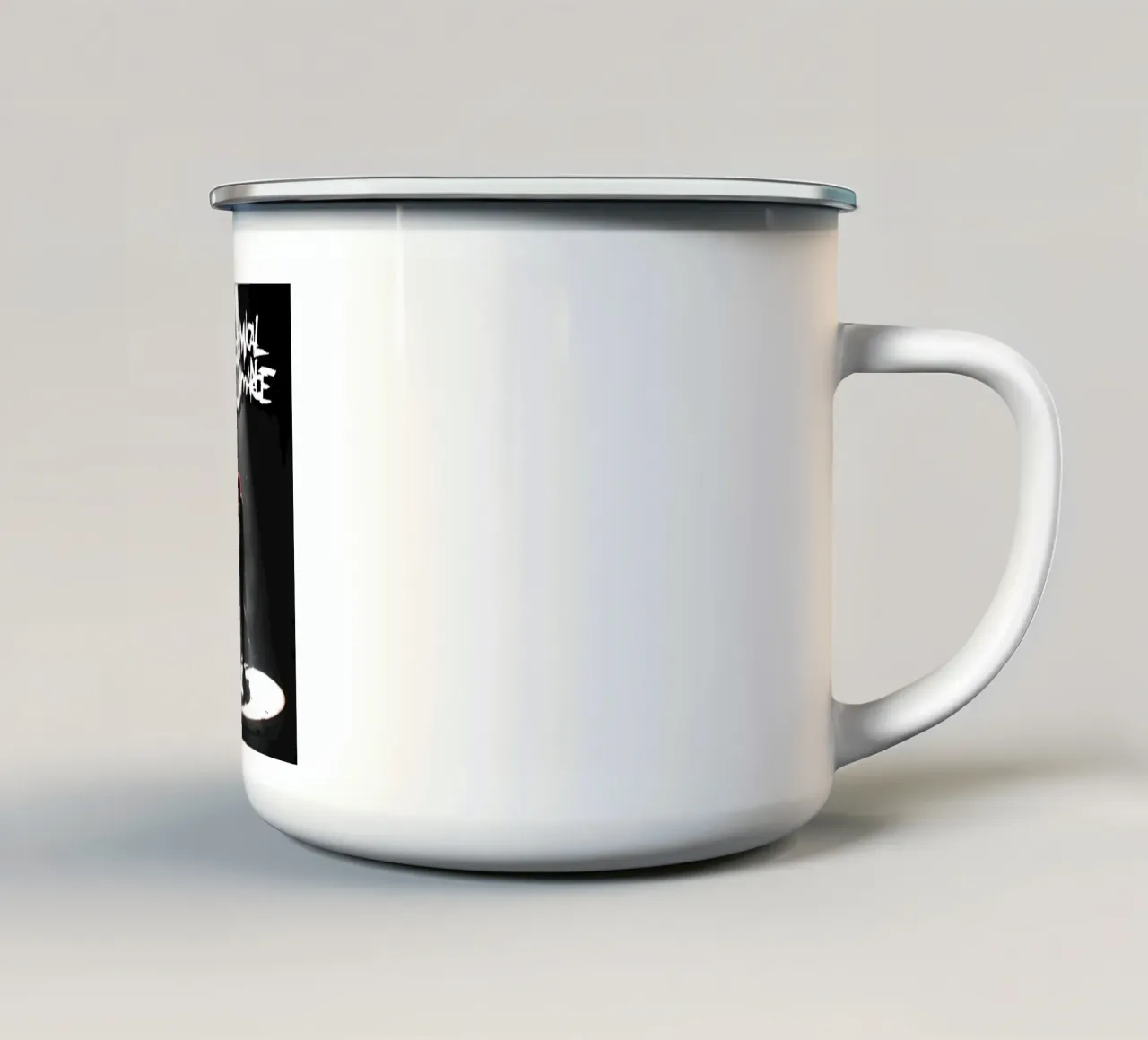 Silhouette capelli rossi - MCR Essential tazza in smalto da igoshartwrks