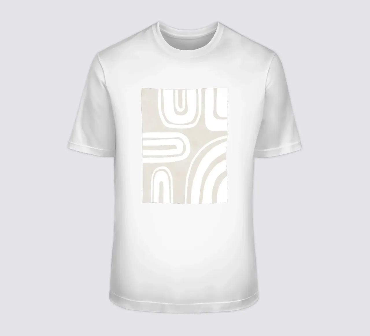 Strutture di linea delicate t-shirt da Carinaprint