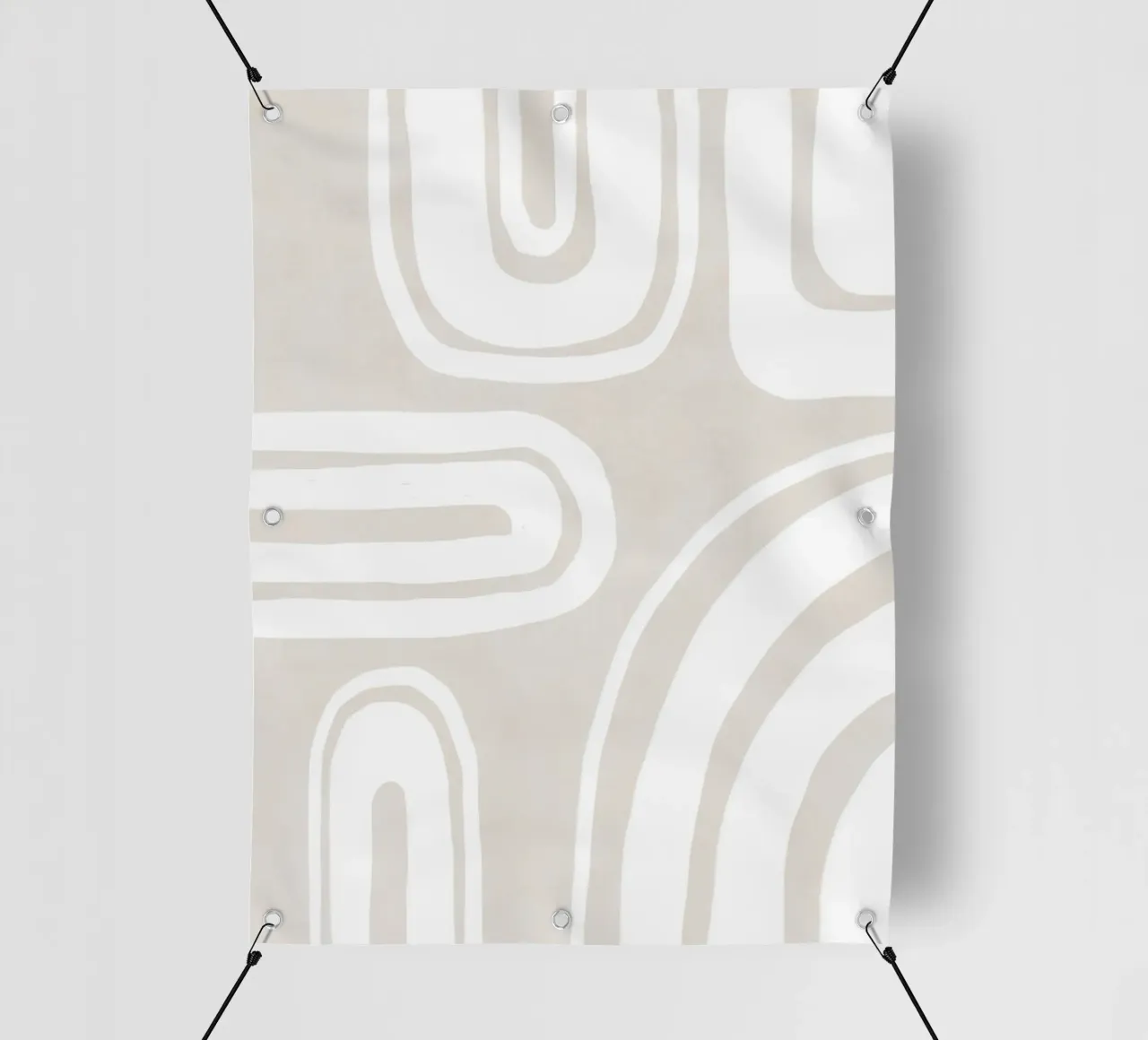 Strutture di linea delicate telo in pvc da Carinaprint