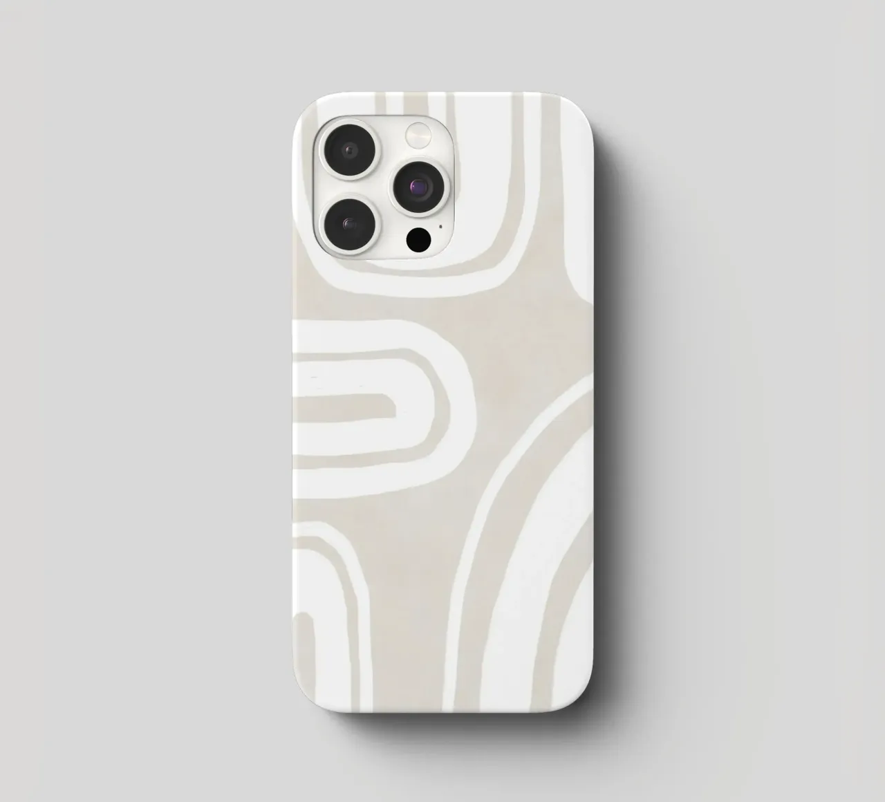 Strutture di linea delicate cover iphone da Carinaprint