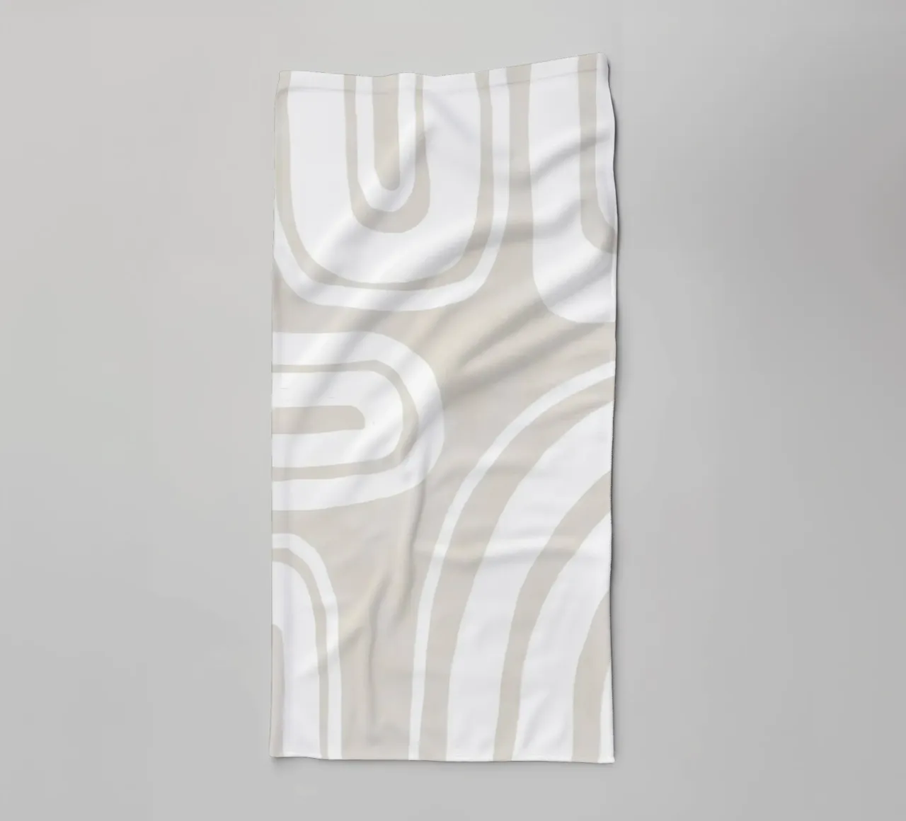 Strutture di linea delicate asciugamano da bagno da Carinaprint