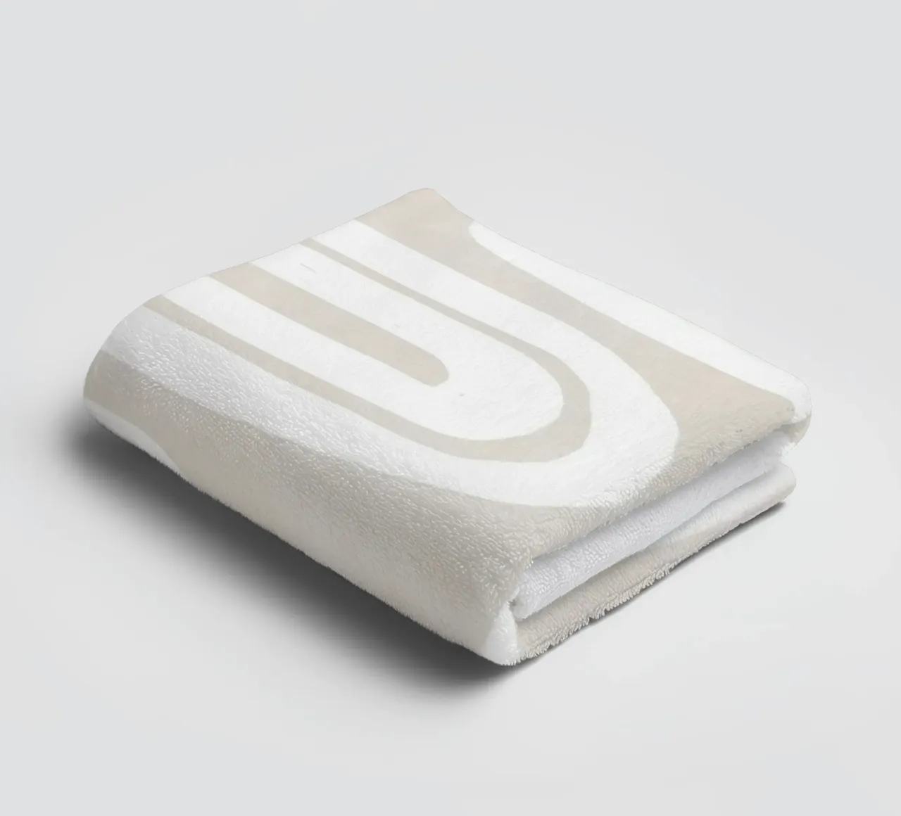 Strutture di linea delicate asciugamano da bagno da Carinaprint