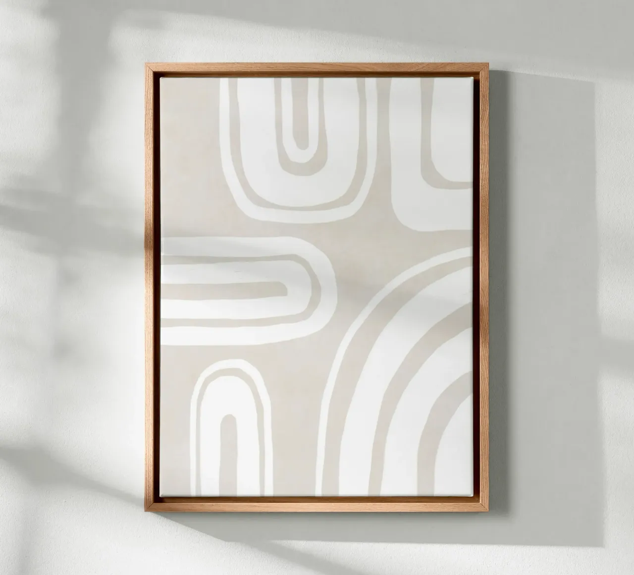 Strutture di linea delicate tela da Carinaprint