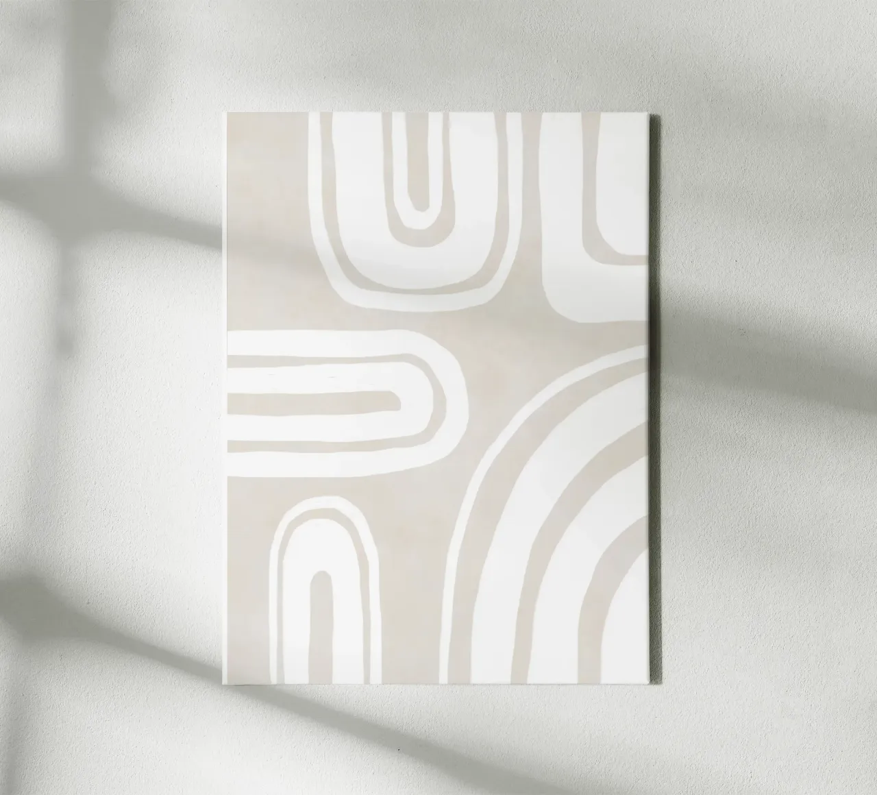 Strutture di linea delicate tela da Carinaprint