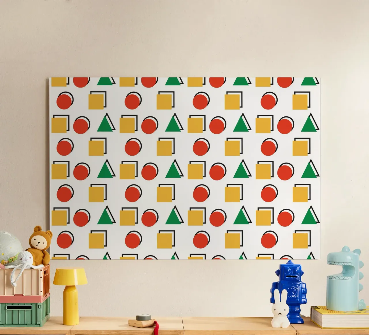 Forma geometrica colorata plexiglass da galihstudio