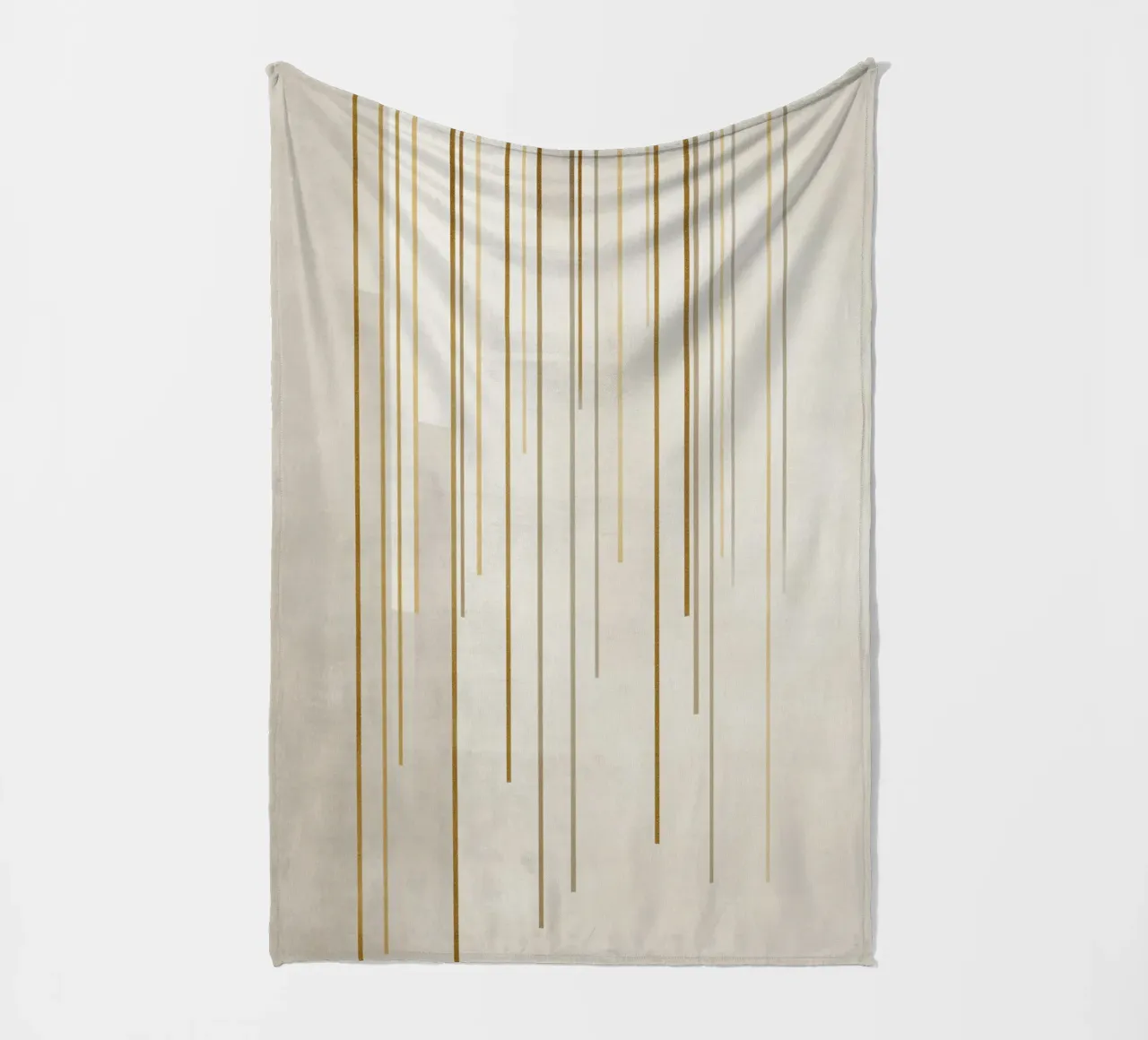 Strutture a linea d'oro coperta in pile da Carinaprint
