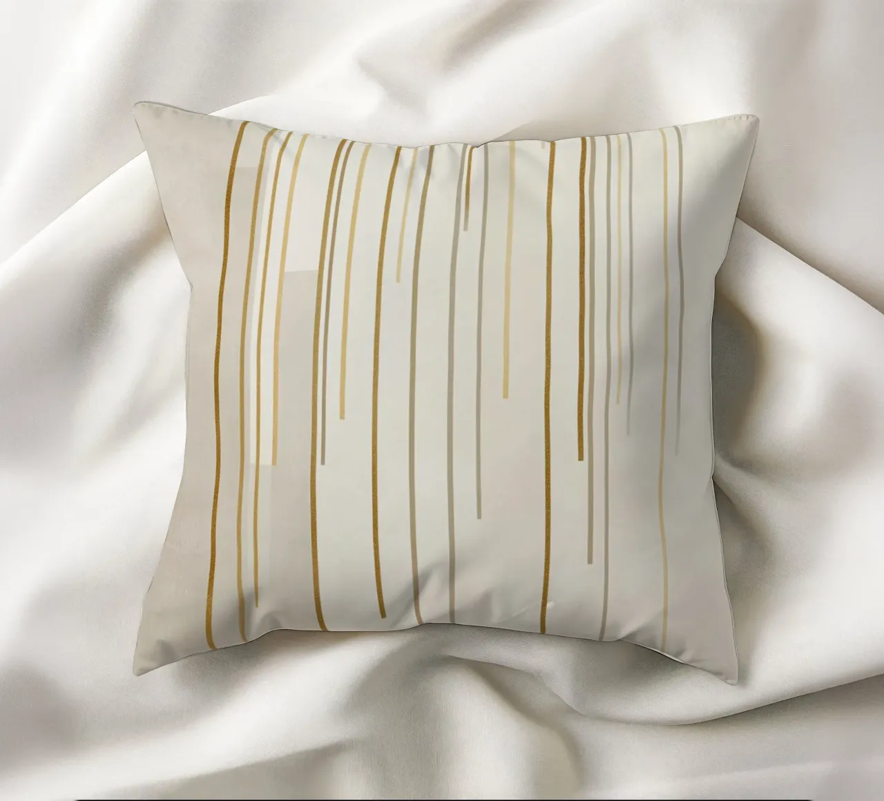 Strutture a linea d'oro cuscino da Carinaprint
