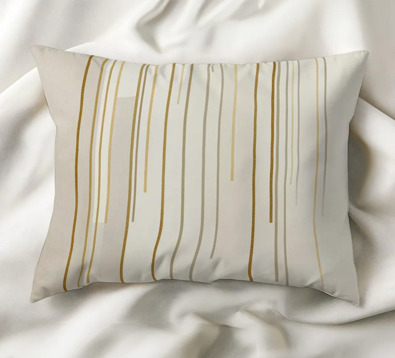 Strutture a linea d'oro cuscino da Carinaprint