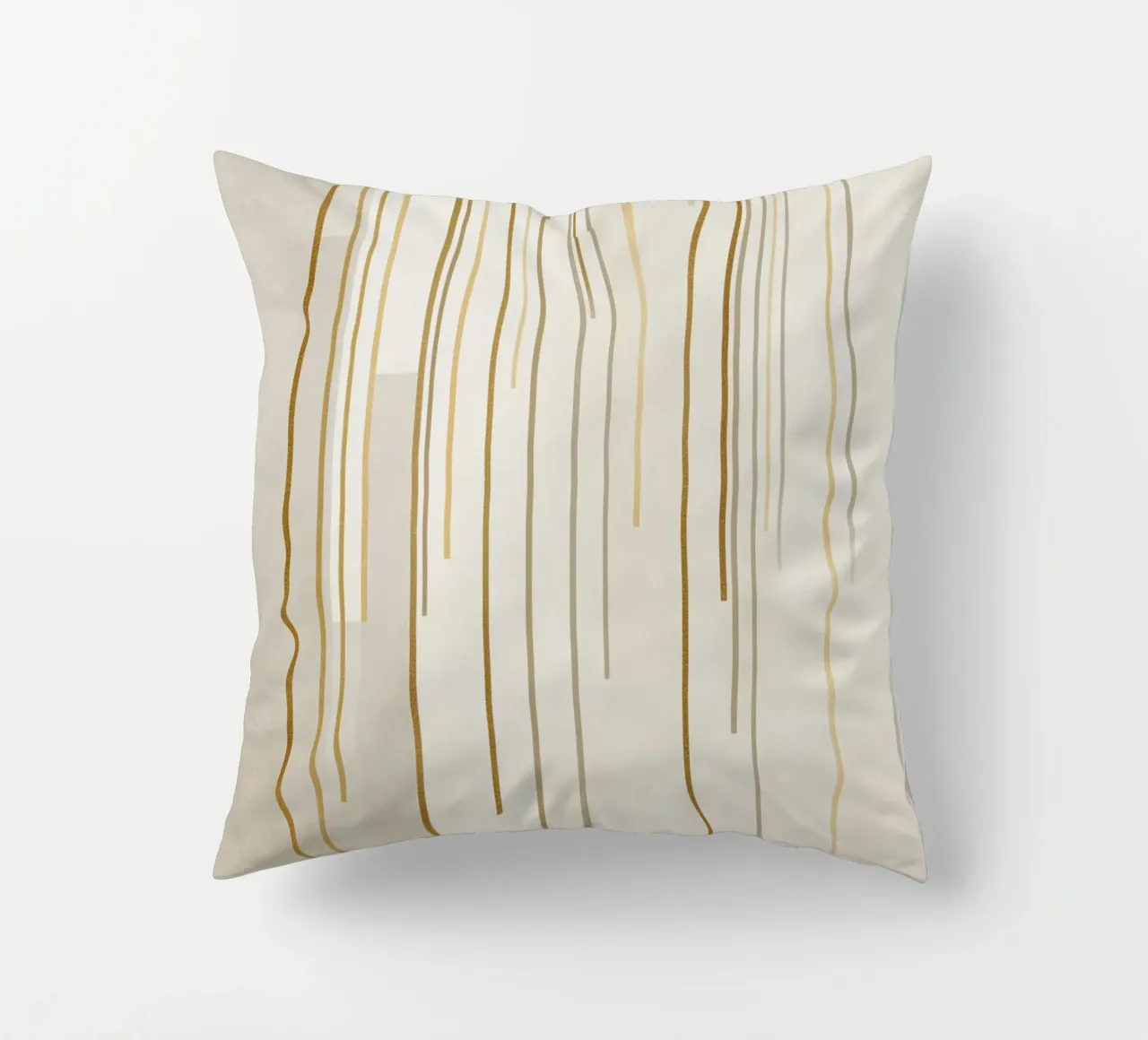 Strutture a linea d'oro cuscino da Carinaprint