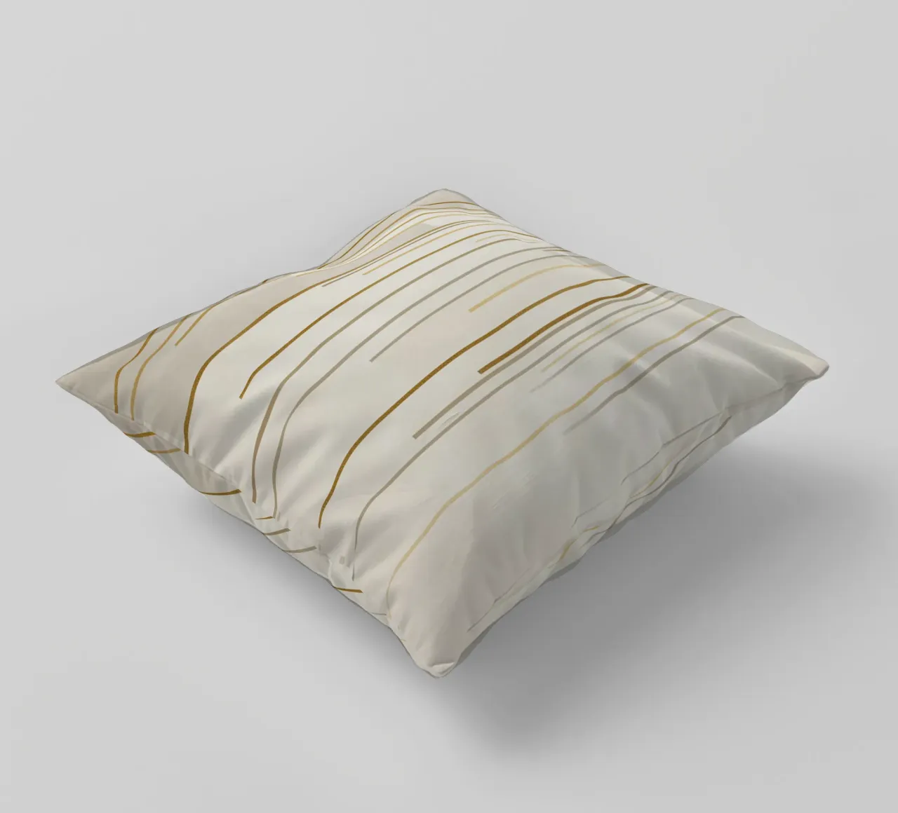 Strutture a linea d'oro cuscino da Carinaprint