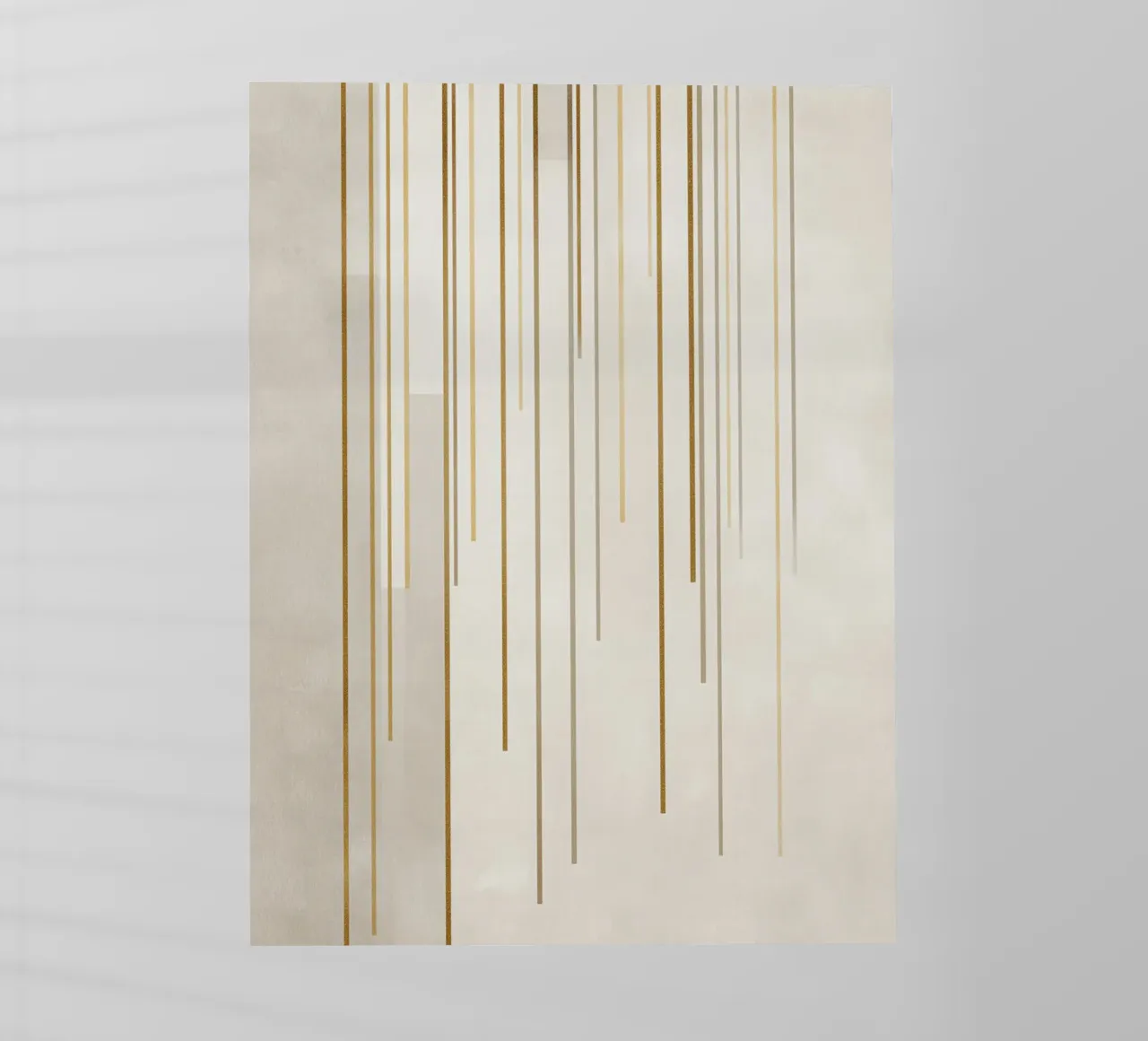 Strutture a linea d'oro pellicola backlit da Carinaprint