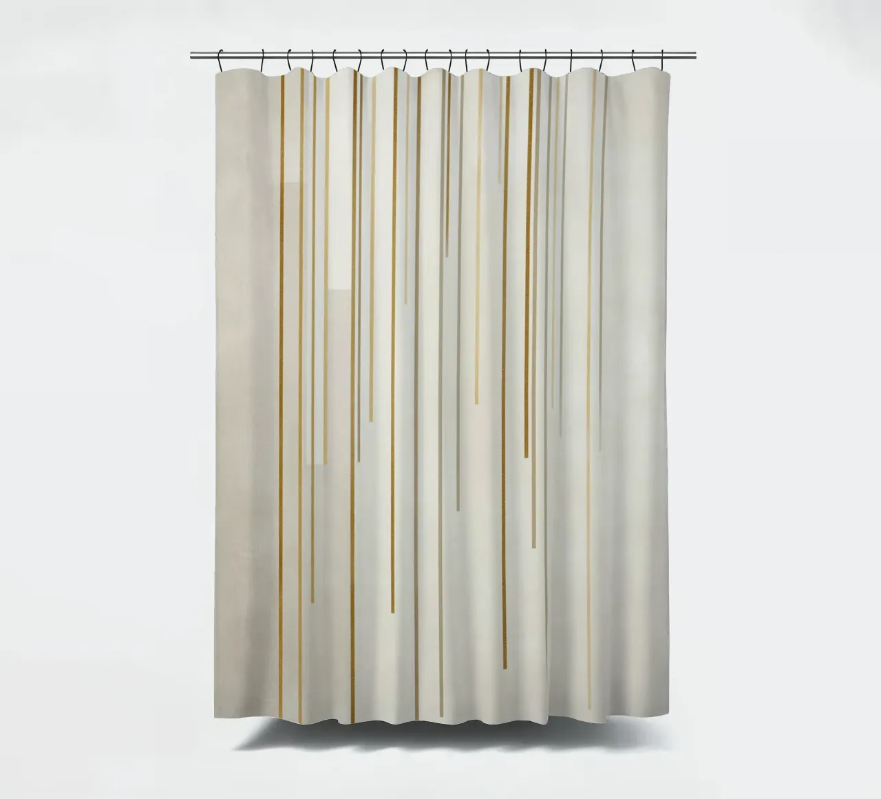 Strutture a linea d'oro tenda da doccia da Carinaprint