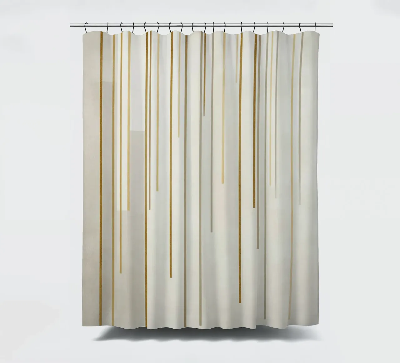 Strutture a linea d'oro tenda da doccia da Carinaprint
