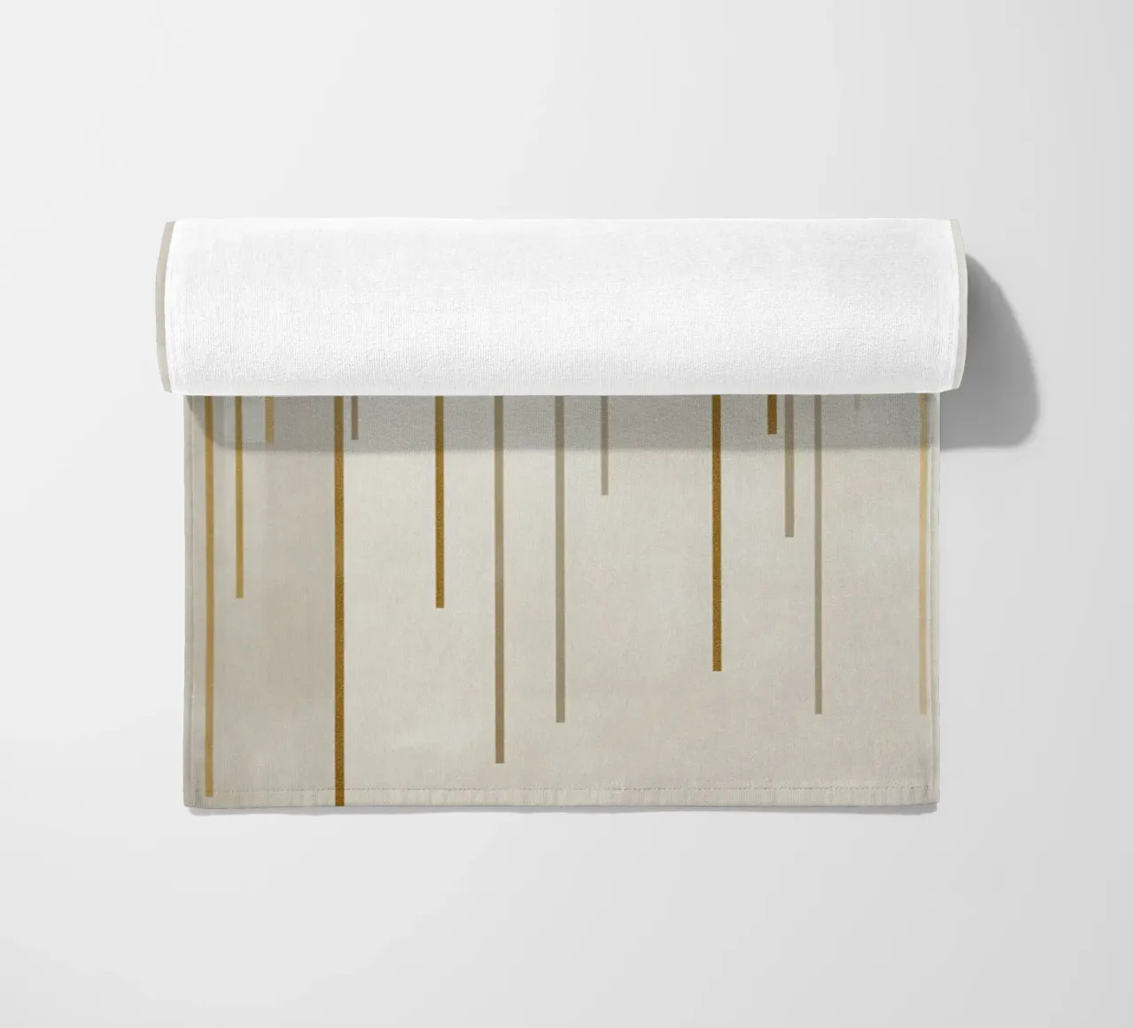 Strutture a linea d'oro telo mare da Carinaprint