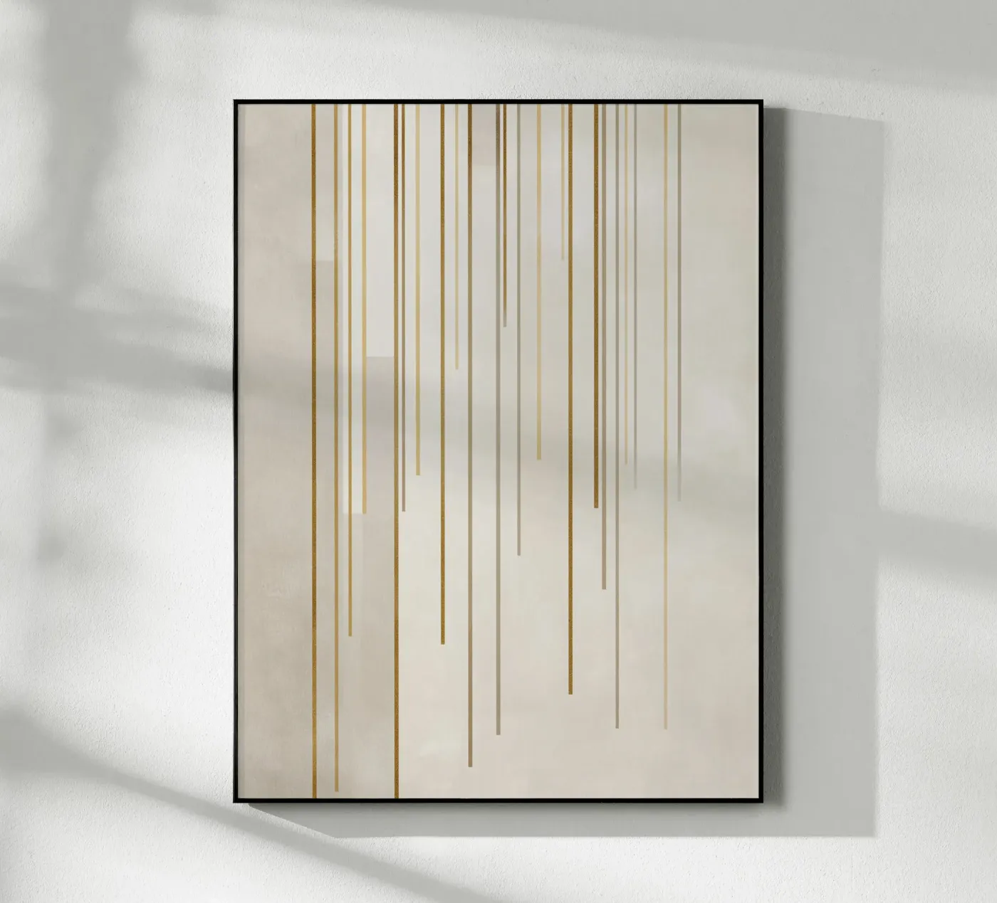 Golden line structures plexiglas de Carinaprint