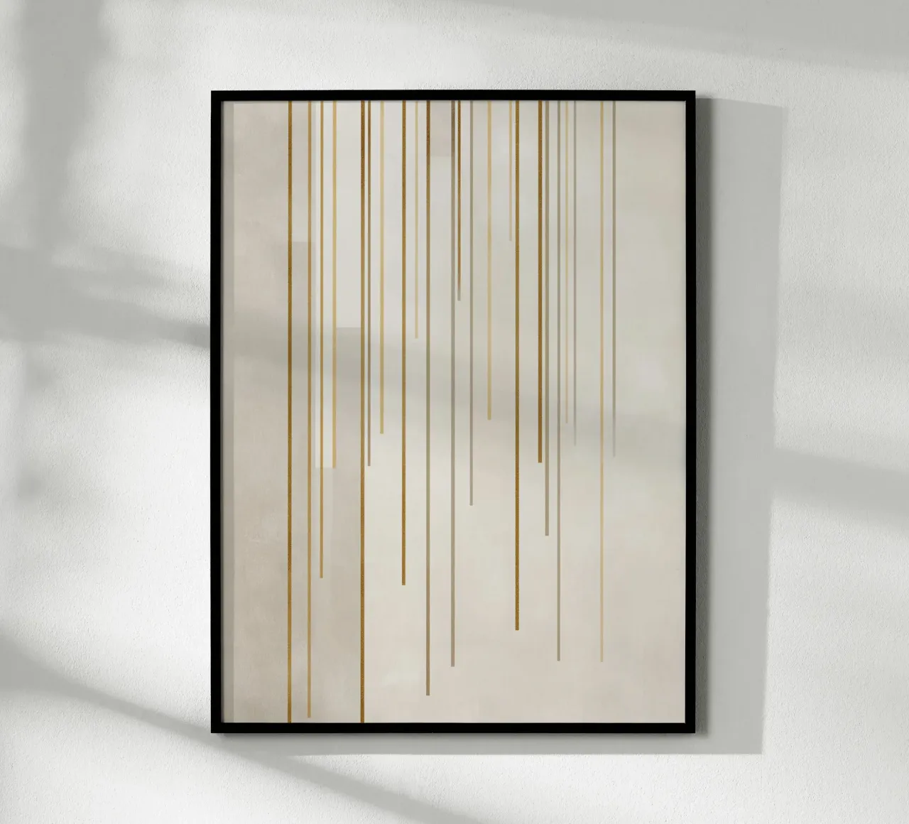 Strutture a linea d'oro carta hahnemühle da Carinaprint