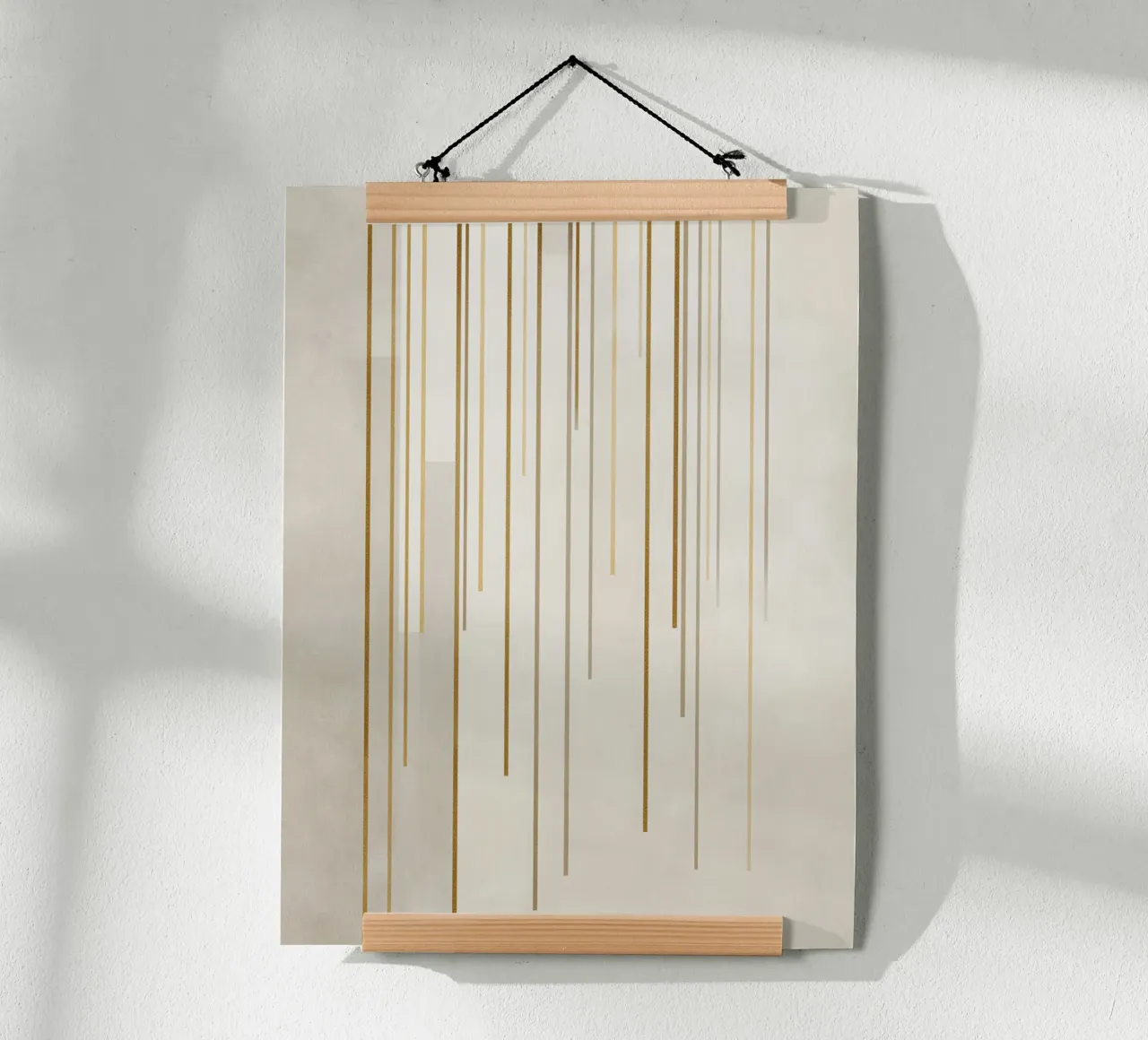 Strutture a linea d'oro carta hahnemühle da Carinaprint