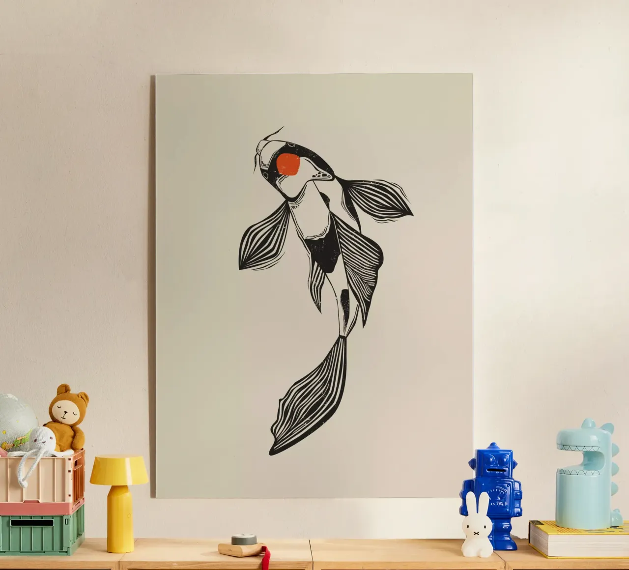 Koi Fish plexiglass da Indigo Rain