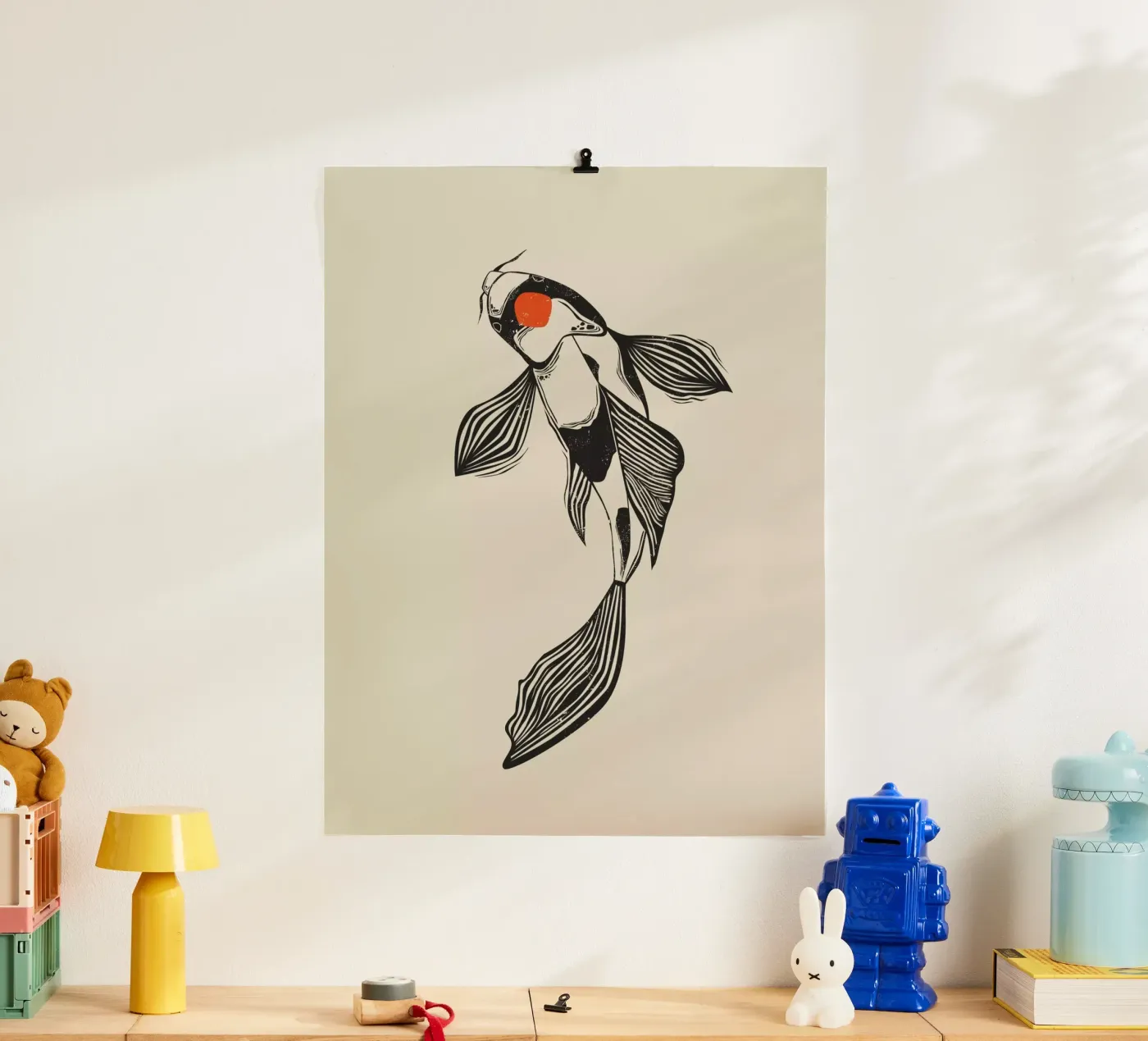 Koi Fish poster by Indigo Rain