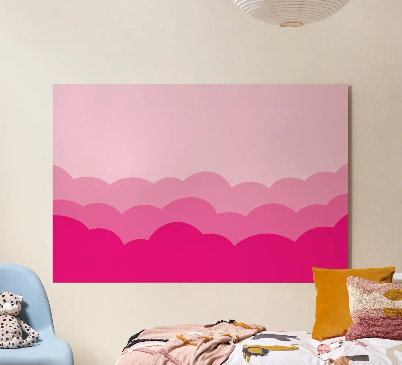 Cielo rosa nuvola plexiglass da galihstudio