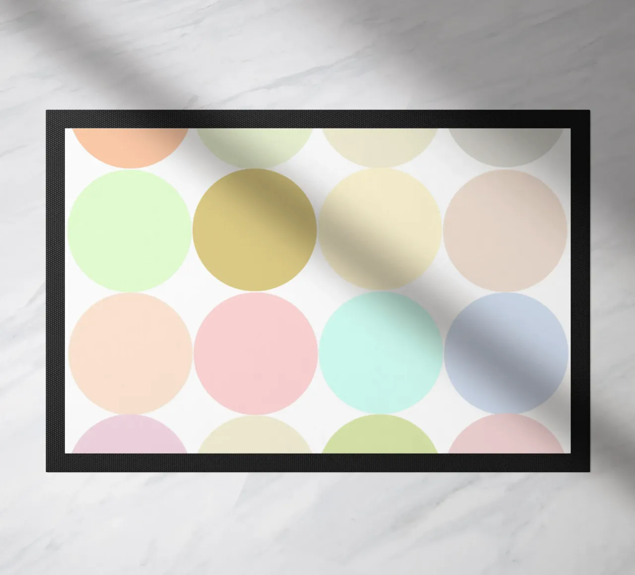 Puntini colorati zerbino da LaylaOzHome