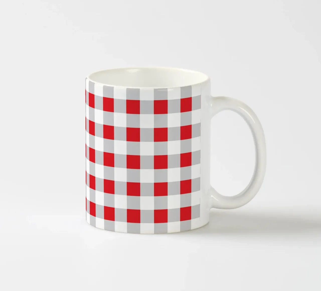 Stati Uniti Piastrella a scacchi tazza in ceramica da galihstudio