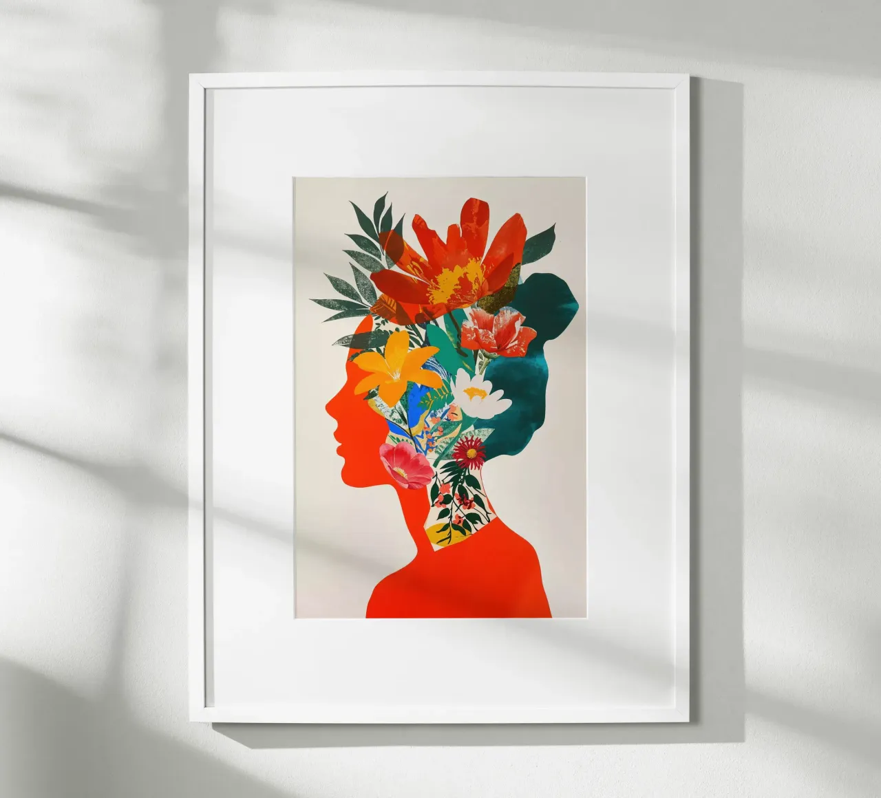 Inner Garden poster con telaio in plastica da La Collagerie