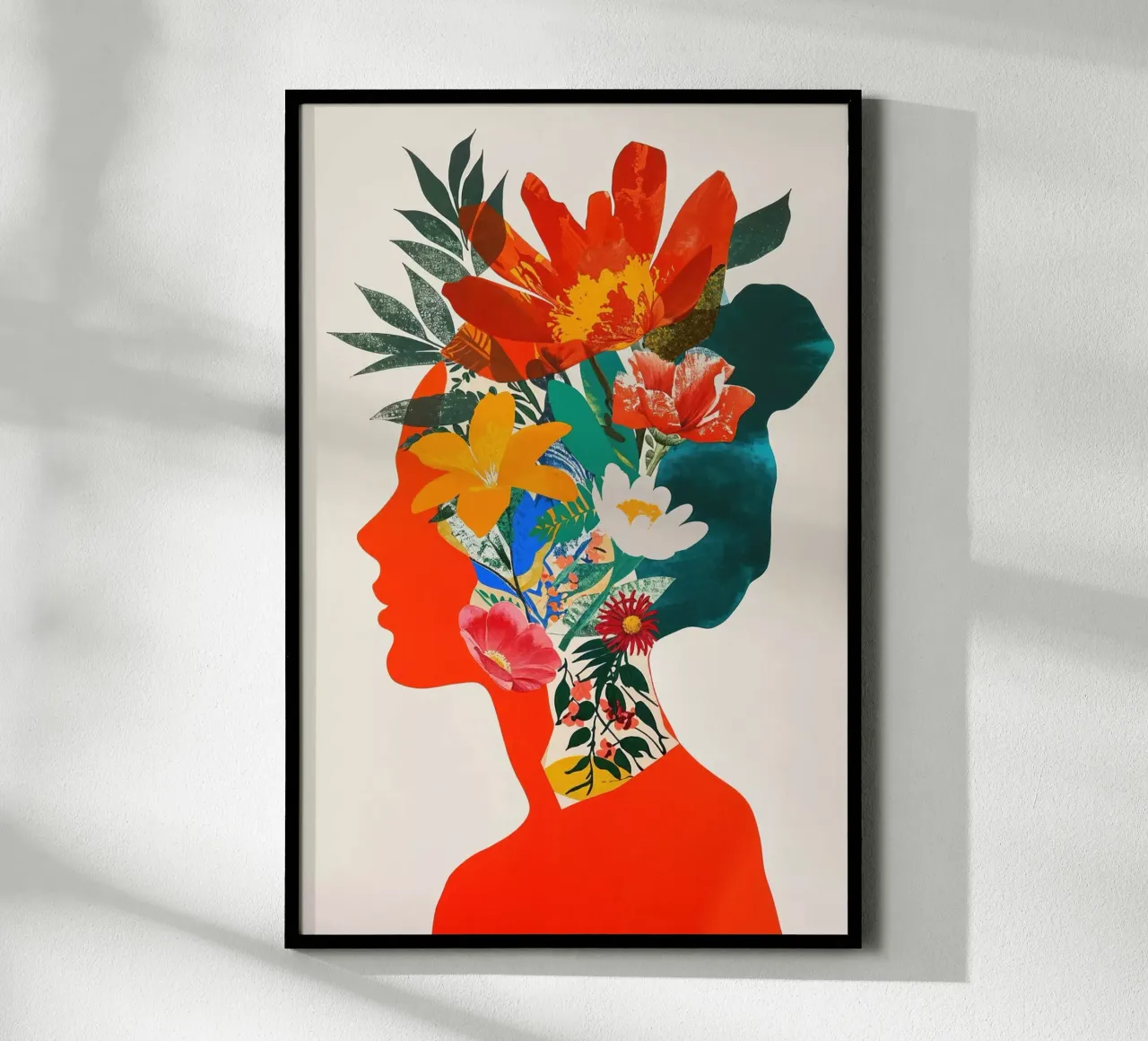 Inner Garden poster con telaio in plastica da La Collagerie