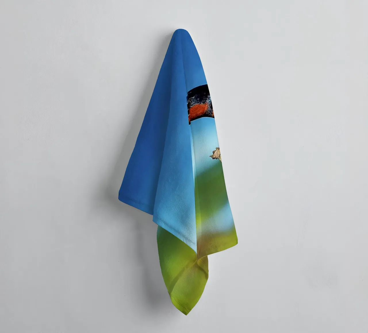 Spring swallow brings time towel by Nature's Palette